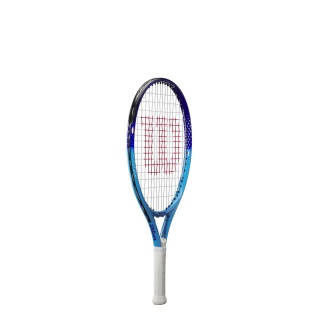 Wilson Kinder-Tennisschläger Ultra Blue 21in (4-7 Jahre) blau - besaitet -